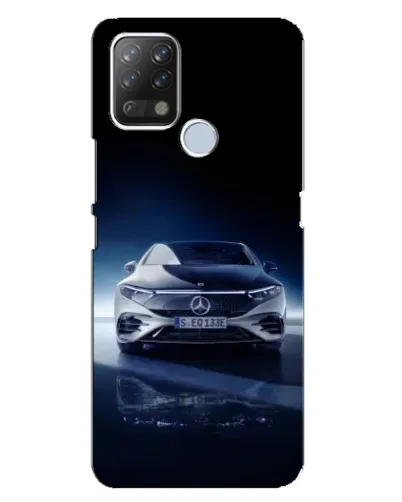 Чехол для TECNO Pova с картинкой «Ночной Mercedes EQ» Чехол для TECNO Pova с картинкой «Ночной Mercedes EQ»