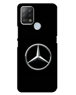 Чехол для TECNO Pova с картинкой «Mercedes классический лого»