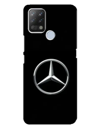 Чехол для TECNO Pova с картинкой «Mercedes классический лого» Чехол для TECNO Pova с картинкой «Mercedes классический лого»