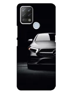 Чехол для TECNO Pova с картинкой «Свет фар Mercedes»