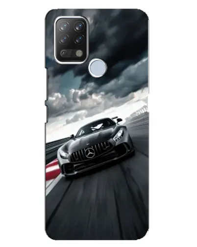 Чехол для TECNO Pova с картинкой «Гоночный Mercedes AMG» Чехол для TECNO Pova с картинкой «Гоночный Mercedes AMG»