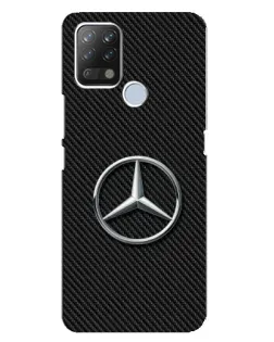 Чохол для TECNO Pova з картинкою «Карбоновий Mercedes стиль»