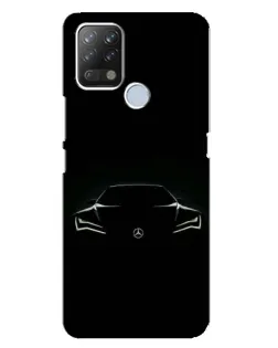 Чохол для TECNO Pova з картинкою «Mercedes — силует авто»