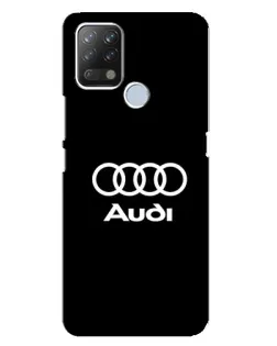 Чехол для TECNO Pova с картинкой «Классическое лого Audi»