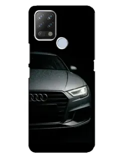 Чехол для TECNO Pova с картинкой «Audi — детализация кузова»