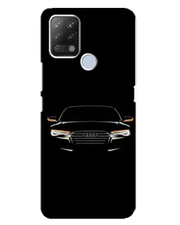 Чехол для TECNO Pova с картинкой «Audi — ночной контур»