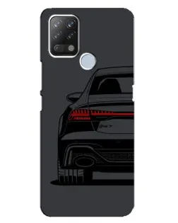 Чехол для TECNO Pova с картинкой «Задняя часть Audi — арт»