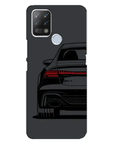 Чехол для TECNO Pova с картинкой «Задняя часть Audi — арт»