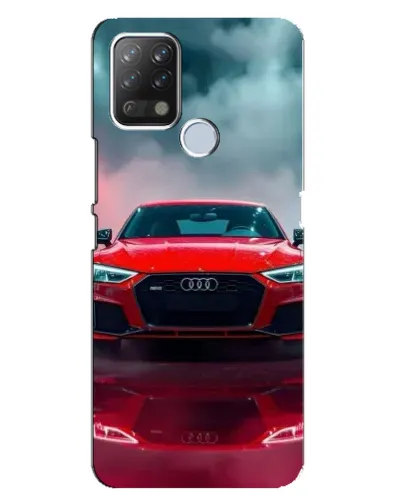 Чехол для TECNO Pova с картинкой «Audi RS — красный стиль»