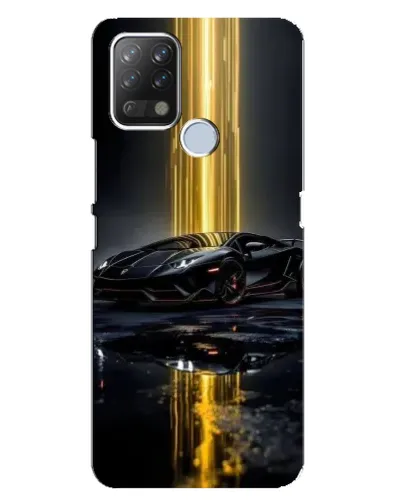 Чехол для TECNO Pova с картинкой «Ночной Lamborghini драйв» Чехол для TECNO Pova с картинкой «Ночной Lamborghini драйв»