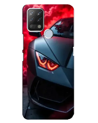Чехол для TECNO Pova с картинкой «Lamborghini красное сияние» Чехол для TECNO Pova с картинкой «Lamborghini красное сияние»