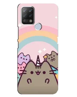 Чехол для TECNO Pova с картинкой «Единорог Pusheen» Чехол для TECNO Pova с картинкой «Единорог Pusheen»