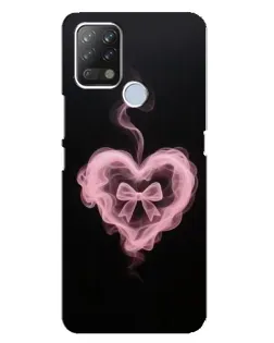 Чехол для TECNO Pova с картинкой «Дымчатое сердце» Чехол для TECNO Pova с картинкой «Дымчатое сердце»