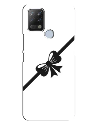 Чехол для TECNO Pova с картинкой «Диагональный бант»
