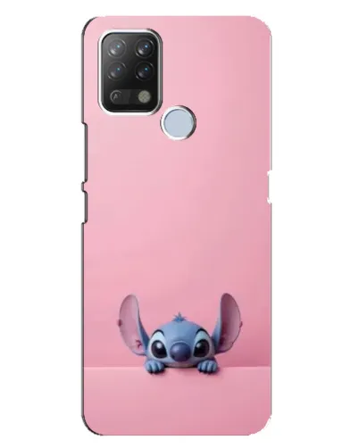 Чехол для TECNO Pova с картинкой «Stitch выглядывает»