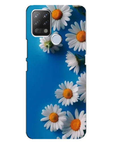 Чехол для TECNO Pova с картинкой «Белоснежные маргаритки»
