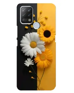 Чехол для TECNO Pova с картинкой «Подсолнух и ромашка» Чехол для TECNO Pova с картинкой «Подсолнух и ромашка»