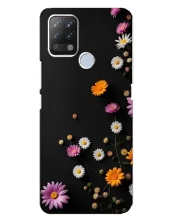 Чехол для TECNO Pova с картинкой «Цветочная композиция» Чехол для TECNO Pova с картинкой «Цветочная композиция»
