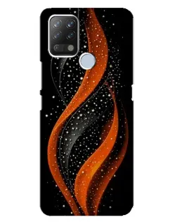 Чехол для TECNO Pova с картинкой «Огненная звездная волна» Чехол для TECNO Pova с картинкой «Огненная звездная волна»