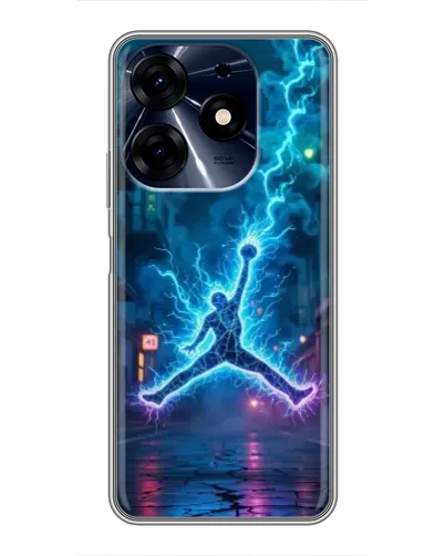 Чехол для TECNO Spark 10 Pro с картинкой «Jordan Gold Jumpman» Чехол для TECNO Spark 10 Pro с картинкой «Jordan Gold Jumpman»