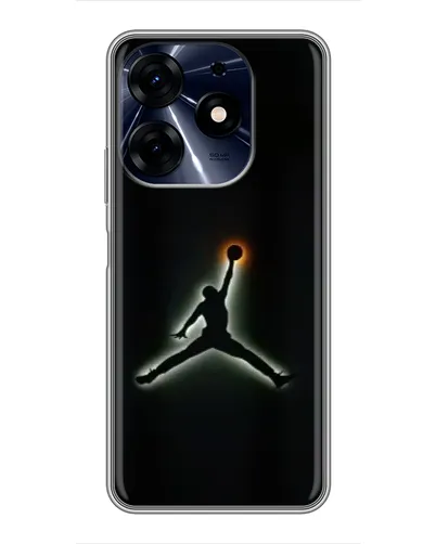 Чехол для TECNO Spark 10 Pro с картинкой «Jordan Gradient Logo» Чехол для TECNO Spark 10 Pro с картинкой «Jordan Gradient Logo»