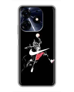 Чехол для TECNO Spark 10 Pro с картинкой «Jordan Jumpman»