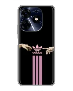 Чехол для TECNO Spark 10 Pro с картинкой «Adidas Hands»