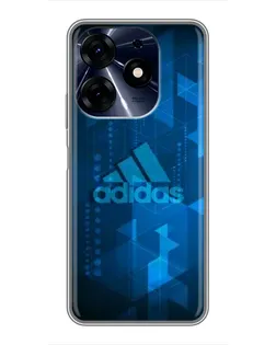 Чехол для TECNO Spark 10 Pro с картинкой «Adidas Sport Art»