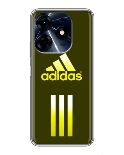Чехол для TECNO Spark 10 Pro с картинкой «Оливковый градиент Adidas»