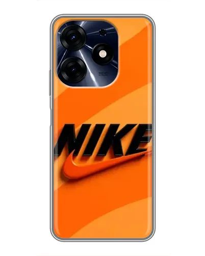 Чехол для TECNO Spark 10 Pro с картинкой «Оранжевый драйв Nike» Чехол для TECNO Spark 10 Pro с картинкой «Оранжевый драйв Nike»