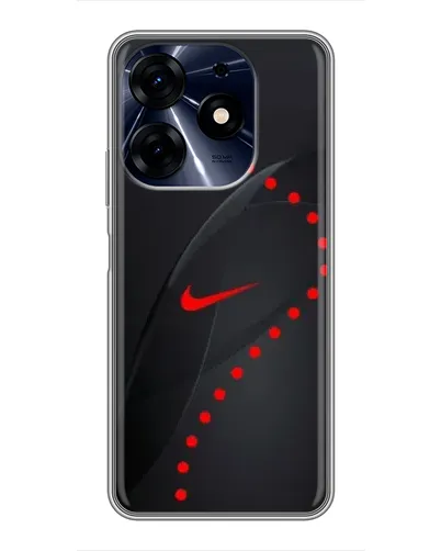 Чехол для TECNO Spark 10 Pro с картинкой «Абстрактный дизайн Nike» Чехол для TECNO Spark 10 Pro с картинкой «Абстрактный дизайн Nike»