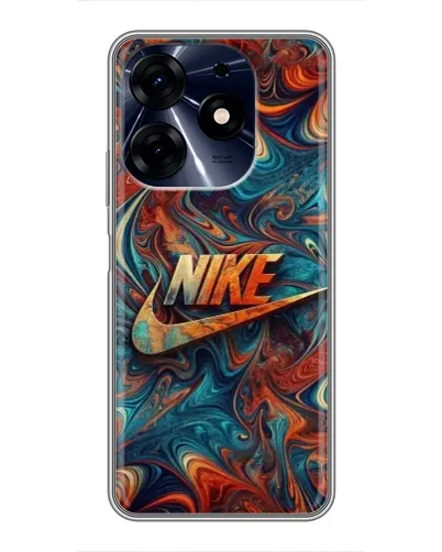Чехол для TECNO Spark 10 Pro с картинкой «Nike в абстракции» Чехол для TECNO Spark 10 Pro с картинкой «Nike в абстракции»