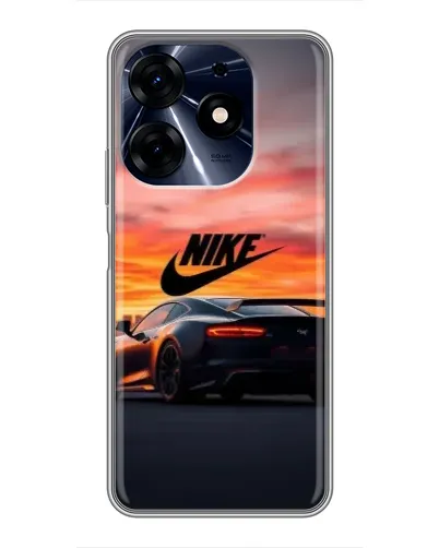 Чехол для TECNO Spark 10 Pro с картинкой «Nike и суперкар» Чехол для TECNO Spark 10 Pro с картинкой «Nike и суперкар»