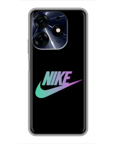 Чехол для TECNO Spark 10 Pro с картинкой «Nike — городская ночь» Чехол для TECNO Spark 10 Pro с картинкой «Nike — городская ночь»