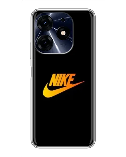 Чехол для TECNO Spark 10 Pro с картинкой «Золотой логотип Nike» Чехол для TECNO Spark 10 Pro с картинкой «Золотой логотип Nike»