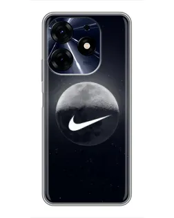 Чохол для TECNO Spark 10 Pro з картинкою «Nike у стилі графіті»