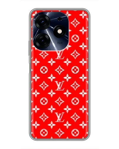 Чехол для TECNO Spark 10 Pro с картинкой «Яркий паттерн LV»