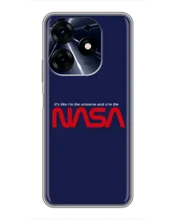 Чехол для TECNO Spark 10 Pro с картинкой «NASA — глубокий космос»