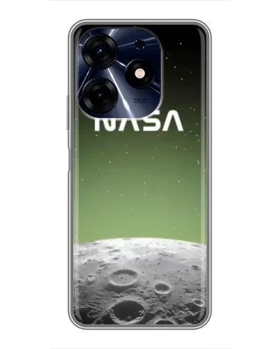 Чехол для TECNO Spark 10 Pro с картинкой «NASA — лунный градиент»