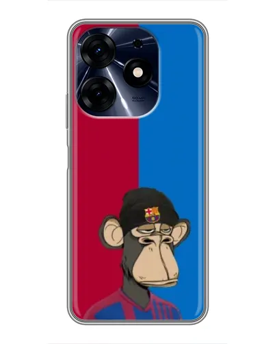 Чохол для TECNO Spark 10 Pro з картинкою «Bored Ape — фанат Барси» Чохол для TECNO Spark 10 Pro з картинкою «Bored Ape — фанат Барси»