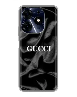 Чохол для TECNO Spark 10 Pro з картинкою «Gucci — шовкові хвилі» Чохол для TECNO Spark 10 Pro з картинкою «Gucci — шовкові хвилі»