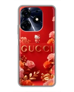 Чехол для TECNO Spark 10 Pro с картинкой «Gucci — золотой сад»