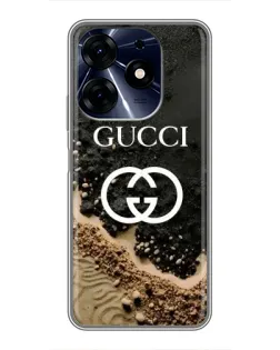 Чехол для TECNO Spark 10 Pro с картинкой «Gucci — песчаные дюны»