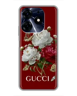 Чехол для TECNO Spark 10 Pro с картинкой «Gucci —  сад»