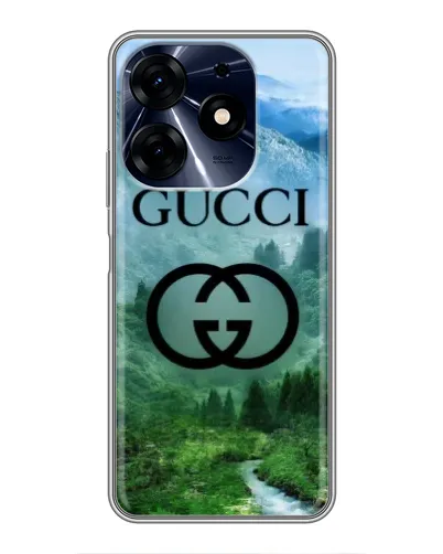Чехол для TECNO Spark 10 Pro с картинкой «Gucci — горный пейзаж»