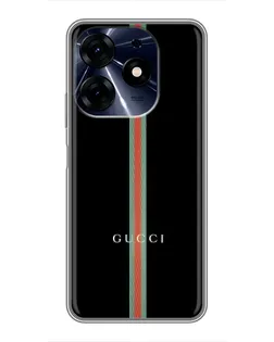 Чохол для TECNO Spark 10 Pro з картинкою «Gucci — строга лінія»