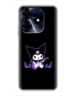 Чехол для TECNO Spark 10 Pro с картинкой «Электрическая Kuromi»