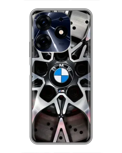 Чехол для TECNO Spark 10 Pro с картинкой «BMW — деталь диска»