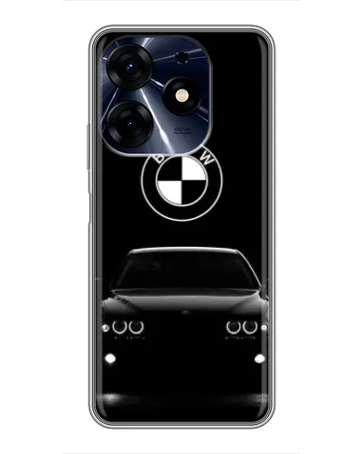 Чехол для TECNO Spark 10 Pro с картинкой «BMW — взгляд из темноты»