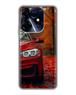 Чехол для TECNO Spark 10 Pro с картинкой «Осенняя BMW M4»